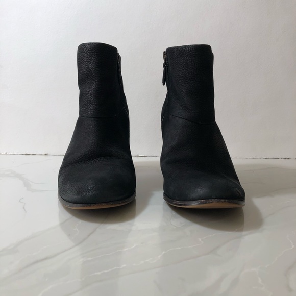 Cole Haan Cassidy Black Leather Heel Bootie 7.5 - Picture 3 of 8